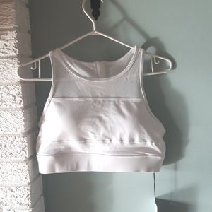 Large white Zyia active all star bra